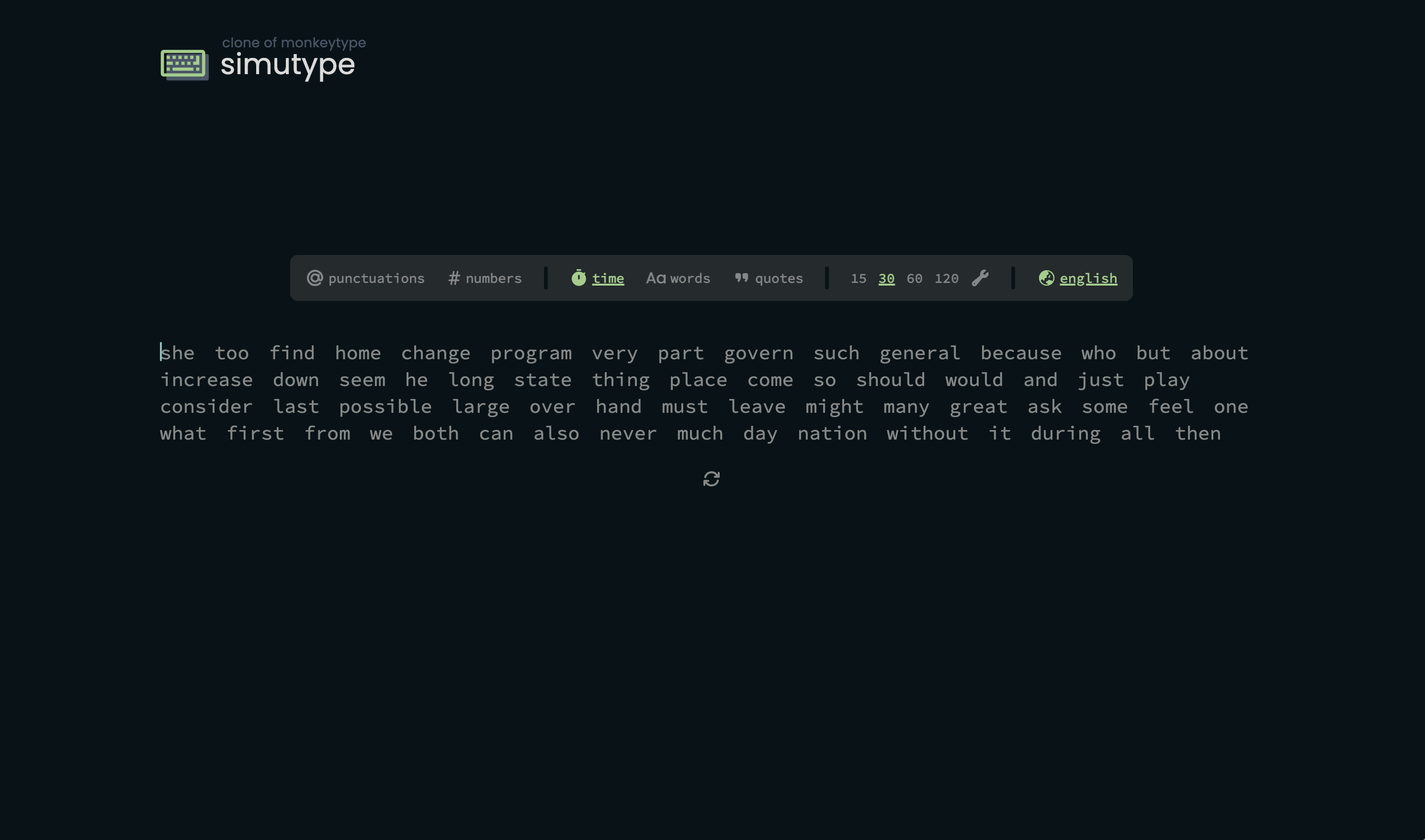 Simutype